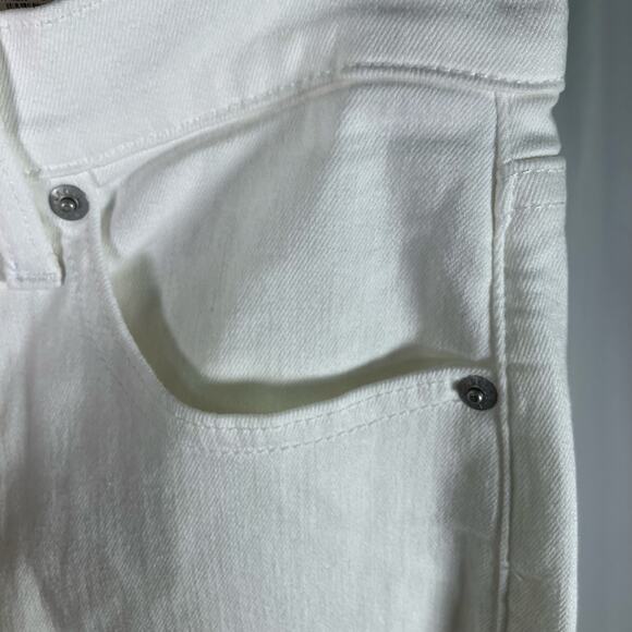 Lucky Brand Women's Straight Leg Jeans - Cream - Picture 9 of 14